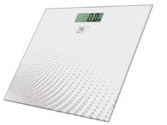 Lafe Elektronska osebna tehtnica LAFE WLS001.1, kvadratna, bela, kapaciteta 150 kg, LCD zaslon, avtomatsko izklop, CR2032 baterija