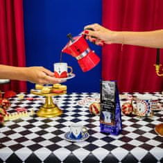 BIALETTI Rdeča Bialetti Moka Espresso Kava Kotelček - Ročni, 0.05 L, Enostaven za uporabo in čiščenje, Aluminijasta konstrukcija