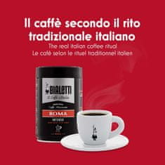 BIALETTI Bialetti Moka Express aluminijasta moka posoda 0.3 L, črna, za 6 skodelic, kakovostna in zanesljiva kuhinjska izbira