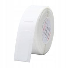 Niimbot Bela thermal etiketa Niimbot R10*25-240, 2400 kosov, vodoodporna, združljiva z D101, D11, D110, 1 cm x 2,5 cm