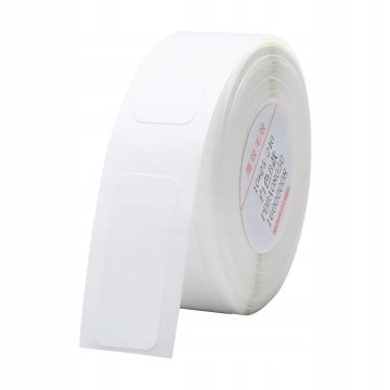 Niimbot Bela thermal etiketa Niimbot R10*25-240, 2400 kosov, vodoodporna, združljiva z D101, D11, D110, 1 cm x 2,5 cm
