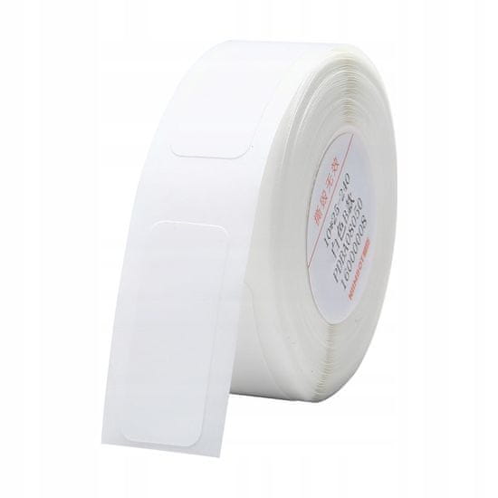 Niimbot Bela thermal etiketa Niimbot R10*25-240, 2400 kosov, vodoodporna, združljiva z D101, D11, D110, 1 cm x 2,5 cm