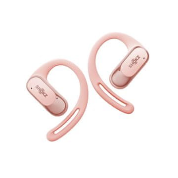 SHOKZ SHOKZ OpenFit Air Brezžični Slušalke z Ušesnimi Obroči - Roza, za Klice, Glasbo in Šport, Bluetooth 5.2