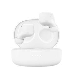 Belkin Brezžične slušalke Belkin SoundForm Bolt - IPX4, 28h predvajanja, pričvrstitev za šport in vsakodnevno rabo, bele