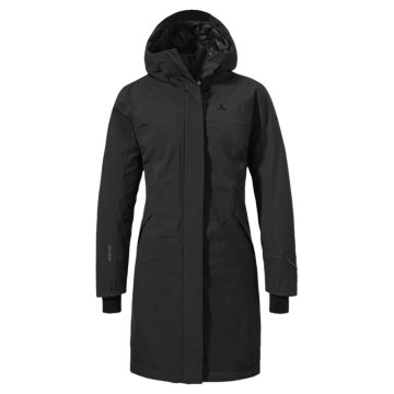 Schöffel Jakne uniwersalne črna Winter parka Urban Insulated Coat Style Gregale Wms
