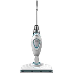slomart Parni čistilec Black & Decker FSM1605, bele barve, 1300 W, kapaciteta 0,35 L, 14 minut delovanja, dolžina kabla 5 m