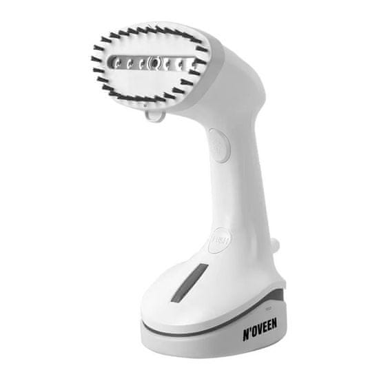 N'OVEEN Ročni parni čistilec N'oveen HGS340, 20 g/min, hitro segrevanje, bel, 900-1100 W, z dodatki za učinkovito odstranjevanje gub.