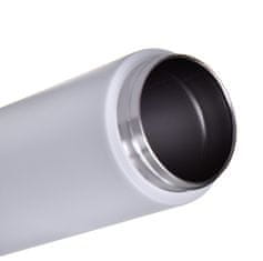 Kambukka Elton toplotna steklenica Chalk White, 600 ml, brez BPA, odzivna, enostavna za čiščenje, ohranja toploto do 10 h