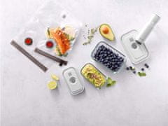 slomart Set za shranjevanje ZWILLING Fresh & Save S/M iz stekla, 2 kos, brez BPA, ustrezno za pomivalni stroj, zamrzovalnik in mikrovalovno pečico