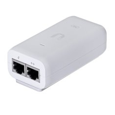 Ubiquiti Ubiquiti U-POE-AF PoE adapter Gigabit Ethernet 48 V z zaščito pred prenapolnjenjem, 100-240 V, bel