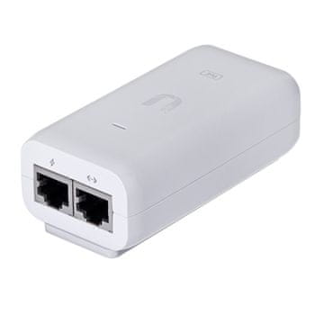 Ubiquiti Ubiquiti U-POE-AF PoE adapter Gigabit Ethernet 48 V z zaščito pred prenapolnjenjem, 100-240 V, bel