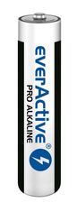 everActive Alkalinske baterije everActive Pro LR03 AAA - 10 kosov, dolga življenjska doba 10 let, 1.5 V, enkratna uporaba