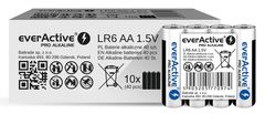everActive Alkalne baterije everActive Pro LR6 AA - 4 kosa, 1.5V, 3000mAh, dolga življenjska doba, enkratna uporaba