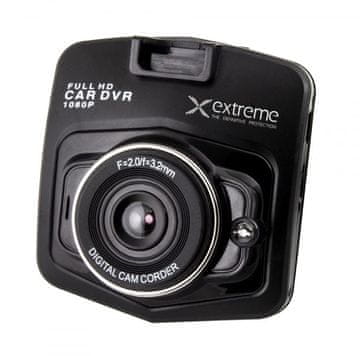 Esperanza Dashcam Esperanza XDR102 Full HD z nočno vidnostjo, 1 kamera, LCD zaslon 2.4", 120° vidni kot, vključena mikrofona