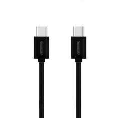 KEDO USB kabel USB-C To USB-C, 18W, 2A, 1.2m, črn