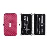 Gabriella Salvete TOOLS Manicure Kit Odtenek magenta Set pilica za nohte + škarje za nohte + pinceta + ščipalec + orodje za potiskanje obnohtne kožice