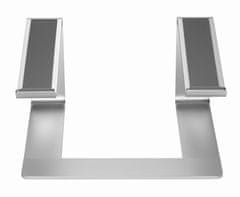 Gembird Stojalo za prenosni računalnik Gembird NBS-D1-01 aluminijasto srebrno, 39.6 cm (15.6") - vzdržljivo in ergonomsko oblikovano