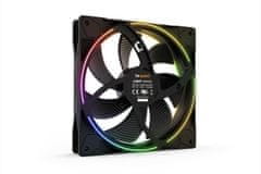 Be quiet! be quiet! Light Wings 140mm ARGB PWM ventilator črna 3 pakiranje - Tiho delovanje z RGB osvetlitvijo in visoko zmogljivostjo.