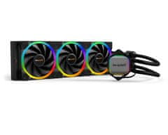 Be quiet! be quiet! Pure Loop 2 FX 360mm procesorski All-in-one tekoči hladilnik, črn, 3 ventilatorji, RGB osvetlitev