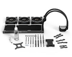 Be quiet! be quiet! Pure Loop 2 FX 360mm procesorski All-in-one tekoči hladilnik, črn, 3 ventilatorji, RGB osvetlitev