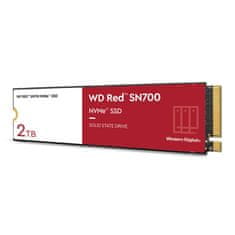 WD Western Digital SN700 2 TB M.2 NVMe SSD, PCIe 3.0, visoka hitrost branja do 3400 MB/s, za NAS naprave