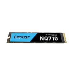 Lexar Lexar NQ710 1TB M.2 PCIe Gen4x4 NVMe SSD - Visoka hitrost branja 5000 MB/s, komplement za PC in prenosnike