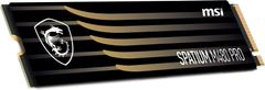MSI MSI SPATIUM M480 PRO NVMe SSD 1TB, PCIe 4.0, M.2 2280, 7400 MB/s branje, 6000 MB/s pisanje, 3D NAND, MTBF 1.600.000 h