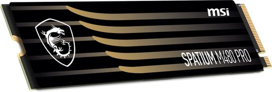 MSI MSI SPATIUM M480 PRO NVMe SSD 1TB, PCIe 4.0, M.2 2280, 7400 MB/s branje, 6000 MB/s pisanje, 3D NAND, MTBF 1.600.000 h