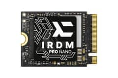 GoodRam Goodram IRDM PRO NANO 512GB M.2 NVMe SSD, PCIe 4.0, 3D NAND - Visoka hitrost in zanesljivost za prenosne računalnike in igralne konzole