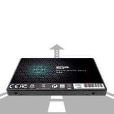Silicon Power SSD Silicon Power Slim S55, 240 GB, 2.5", SATA III, TLC, 550 MB/s, odporen na šok in vibracije, RoHS, CE, FCC