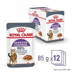 Royal Canin ROYAL CANIN Appetit Control v omaki - mokra hrana za odrasle mačke, 12 x 85g - nadzor apetita