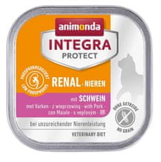 Animonda ANIMONDA Integra Protect Renal Pork - mokra hrana za mačke, 100g, za zdravje ledvic in podporo prebavi