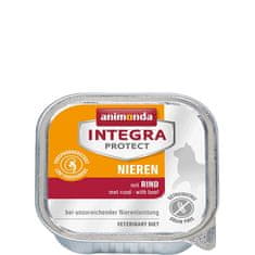 Animonda ANIMONDA Integra Protect Renal Goveji - mokra hrana za mačke, zaščita ledvic, brez glutena, 100g