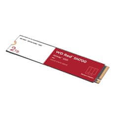 WD Western Digital SN700 2 TB M.2 NVMe SSD, PCIe 3.0, visoka hitrost branja do 3400 MB/s, za NAS naprave