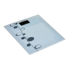 Esperanza Elektronska osebna tehtnica Esperanza EBS005, bele barve, pravokotna, kapaciteta 180 kg, LCD zaslon, natančnost 100 g.
