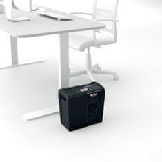 Rexel Papirni uničevalec Rexel Secure X6, križno uničenje, 70 dB, črn, zmogljivost 6 listov, varnostni nivo P-4