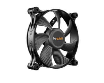 Be quiet! be quiet! Shadow Wings 2 120mm PWM ventilator - tiha delovanje, visok pretok zraka in črno zasnovo za računalniške ohišja