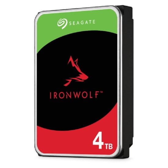 Seagate Seagate IronWolf ST4000VN006 4TB 3.5" Notranji trdi disk SATA III za NAS z 5400 RPM, 24/7 delovanje, senzorji RV