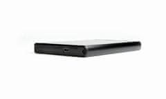 Gembird Gembird EE2-U3S-3 2.5" HDD ohišje, črno, USB 3.2 Gen 1, 2 TB, aluminijasto, s Power kabelom in orodjem za montažo
