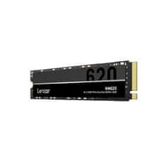 Lexar Lexar NM620 M.2 2 TB PCI Express 4.0 NVMe SSD, 3300 MB/s branje, 3000 MB/s pisanje, odporen na udarce in vibracije