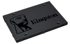 Kingston Kingston A400 2.5" SSD 240 GB, SATA III, TLC - Visoka hitrost branja 500 MB/s, odporen na udarce in vibracije, idealen za PC/Laptop