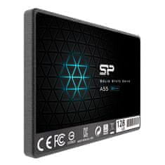 Silicon Power Silicon Power Ace A55 2.5" SSD 128 GB SLC, SATA III, visoka hitrost, odporen proti udarcem in vibracijam