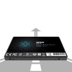 Silicon Power Silicon Power Ace A55 2.5" SSD 128 GB SLC, SATA III, visoka hitrost, odporen proti udarcem in vibracijam