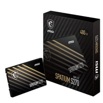 shumee MSI SPATIUM S270 SATA 2,5” 480 GB SSD