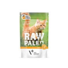 VetExpert RAW PALEO Mokra hrana za mačke z indijanskim mesom - 100 g, brez zrn, brez glutena, idealno za občutljive mačke