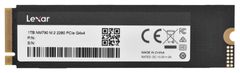 Lexar Lexar NM790 M.2 1 TB PCIe 4.0 SLC NVMe SSD - Visoke hitrosti branja in pisanja, zanesljivost in dolga garancija 5 let