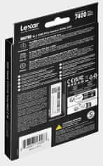 Lexar Lexar NM790 M.2 1 TB PCIe 4.0 SLC NVMe SSD - Visoke hitrosti branja in pisanja, zanesljivost in dolga garancija 5 let
