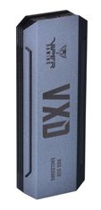 slomart Srebrna M.2 SSD ohišje Patriot Memory VXD, USB 3.2 Gen 2, do 2 TB, NVMe, vključuje kabel in izvijač, CE/FCC/RoHS
