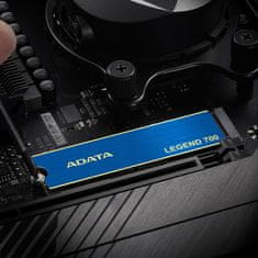 slomart ADATA LEGEND 700 M.2 512 GB PCIe 3.0 SSD, 2000 MB/s Branje, 1600 MB/s Pisanje, 3D NAND, NVMe, Zanesljivost in Hitrost