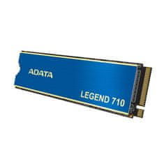 slomart ADATA LEGEND 710 M.2 256 GB PCIe 3.0 NVMe SSD - Visoka hitrost branja 2100 MB/s in pisanja 1000 MB/s, 3D NAND tehnologija